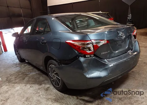 2016 Toyota Corolla Le из США, поврежденный, VIN 2T1BURHE9GC565364